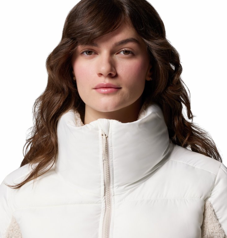 Куртка Columbia Leadbetter Point™ II Sherpa Hybrid W - біло/бежева