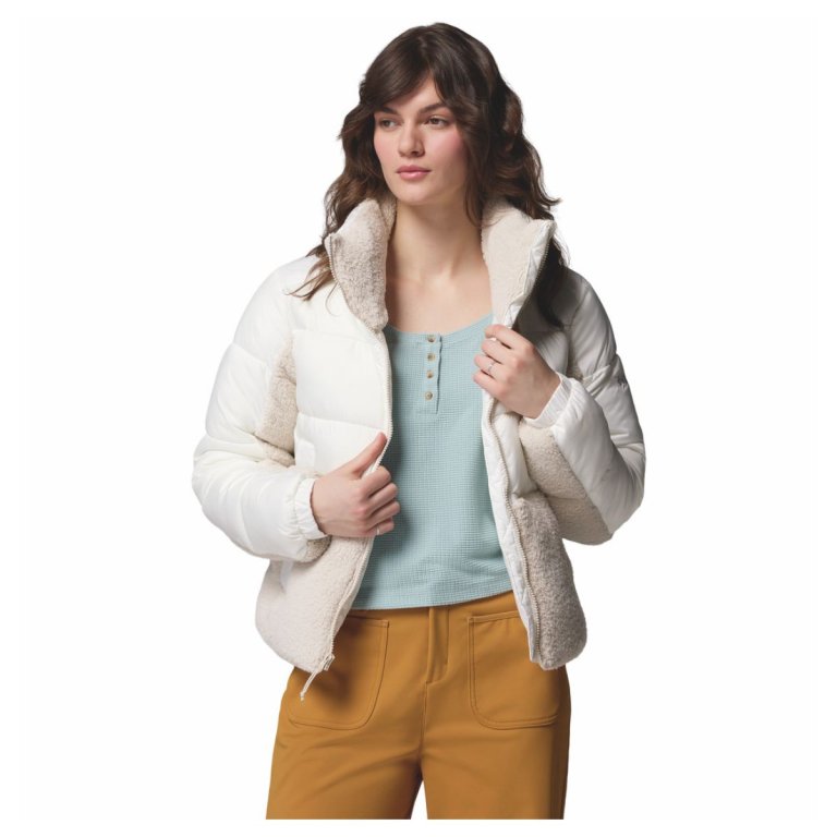 Куртка Columbia Leadbetter Point™ II Sherpa Hybrid W - біло/бежева