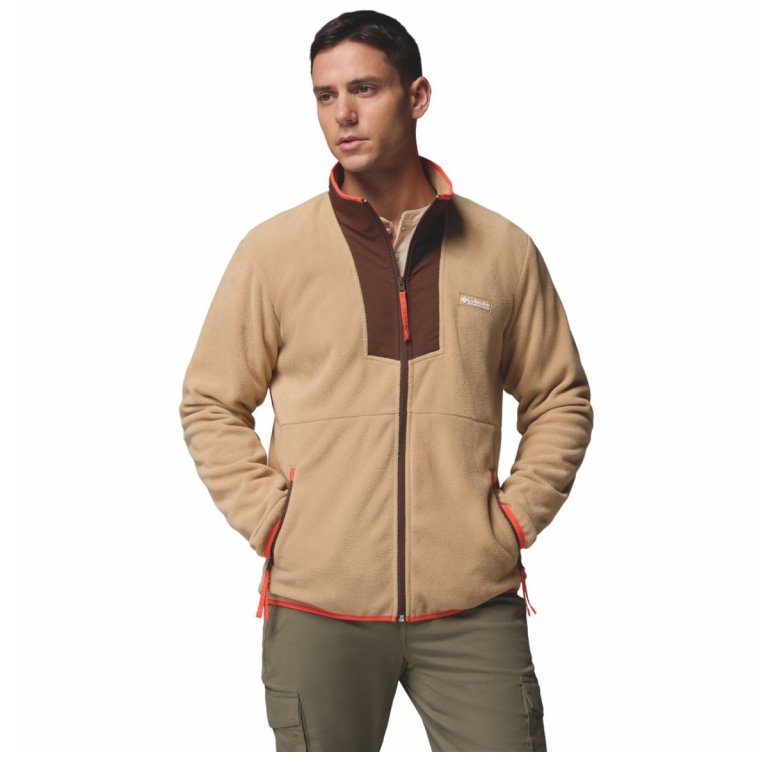 Кофта Columbia Sequoia Grove™ Full Zip Fleece M - бежево/коричнева