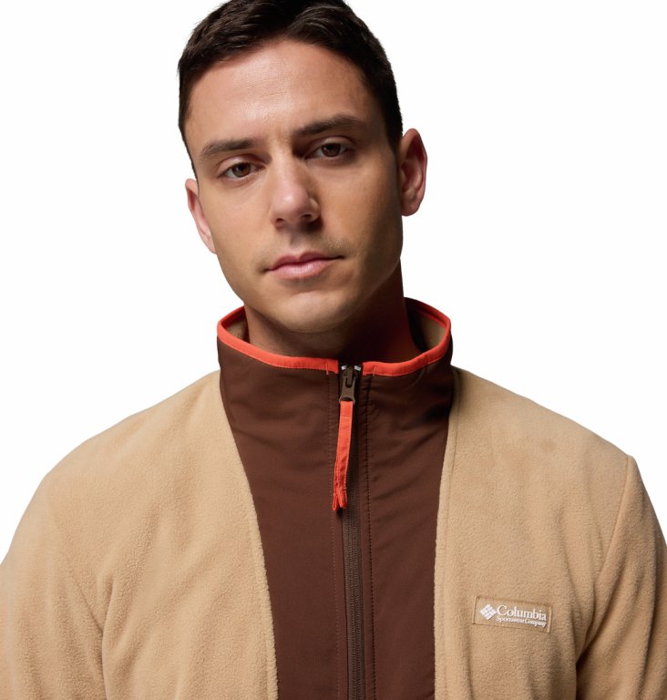 Кофта Columbia Sequoia Grove™ Full Zip Fleece M - бежево/коричнева