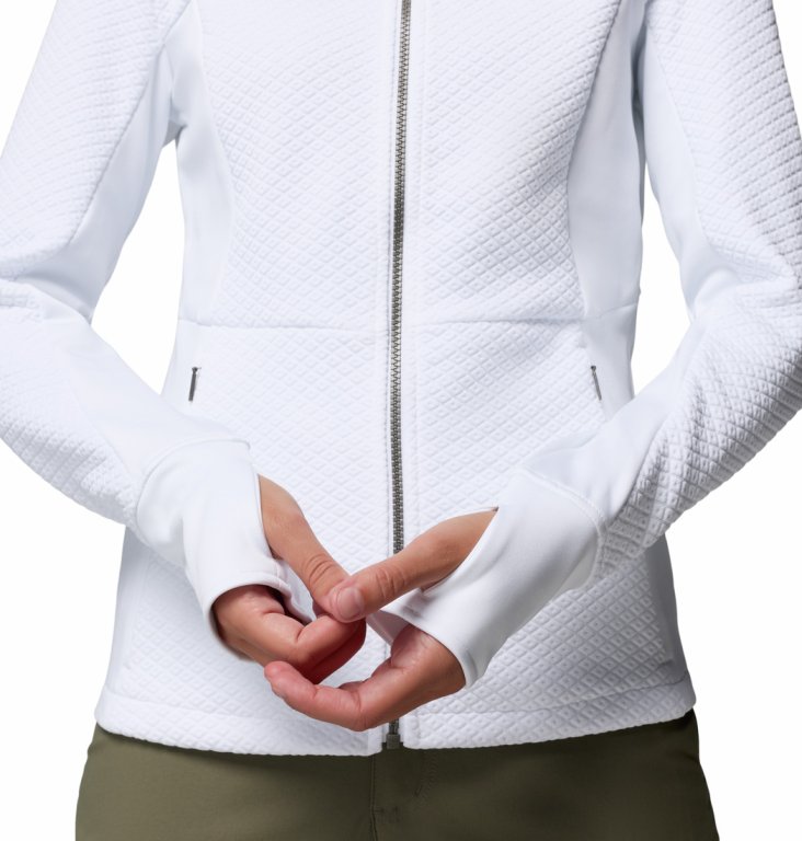 Кофта Columbia Roffe Ridge™ III Full Zip Fleece W - біла