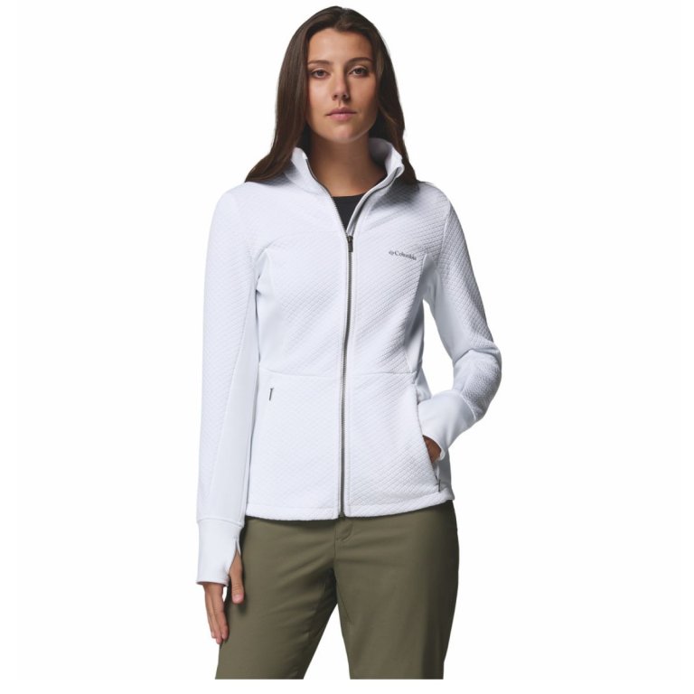 Кофта Columbia Roffe Ridge™ III Full Zip Fleece W - біла