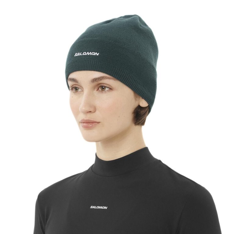 Шапка Salomon Beanie - зелена