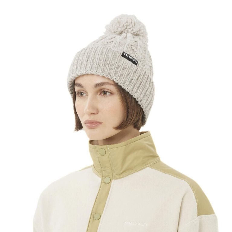 Шапка Salomon Ivy Beanie W - біла