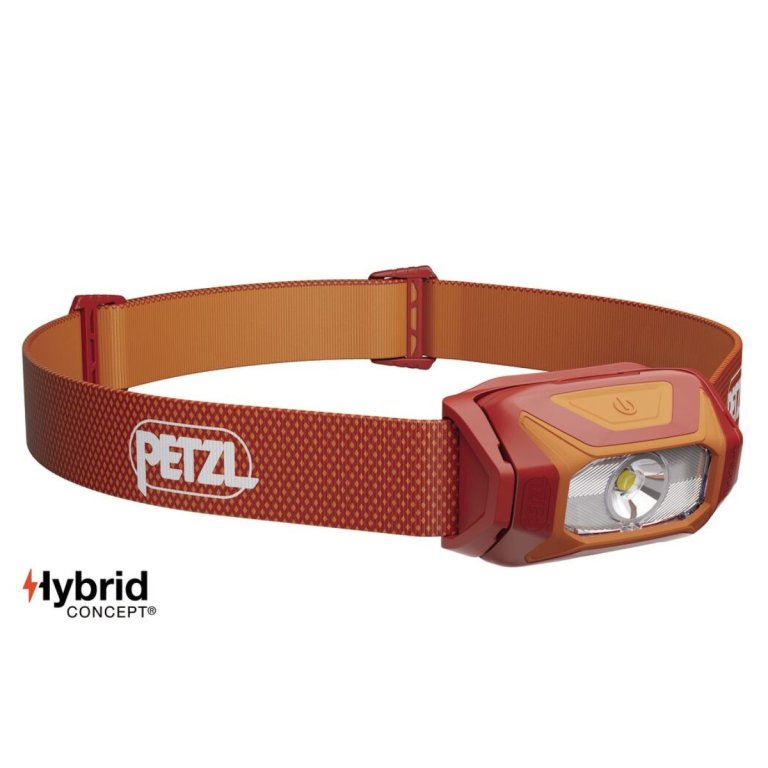 Čelovka Petzl Tikkina - červená/oranžová