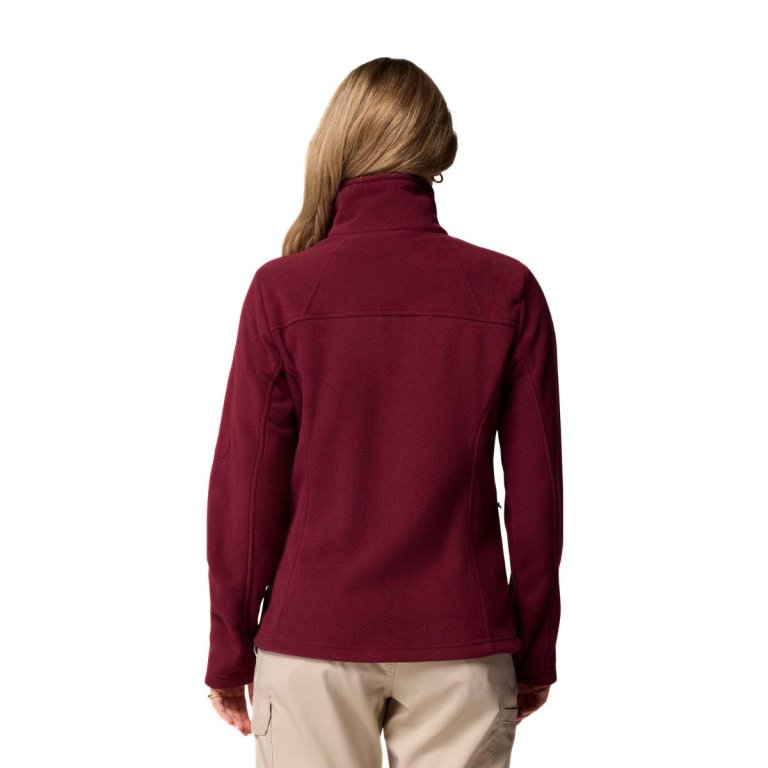 Кофта Columbia Fast Trek™ II Jacket W - темно-червона