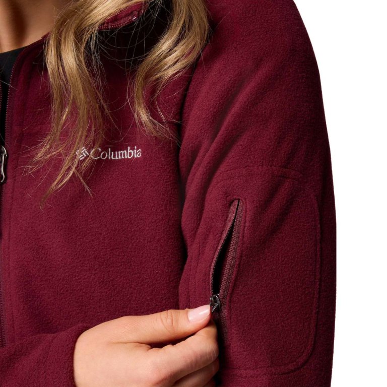 Кофта Columbia Fast Trek™ II Jacket W - темно-червона