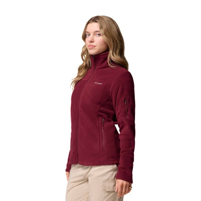 Кофта Columbia Fast Trek™ II Jacket W - темно-червона