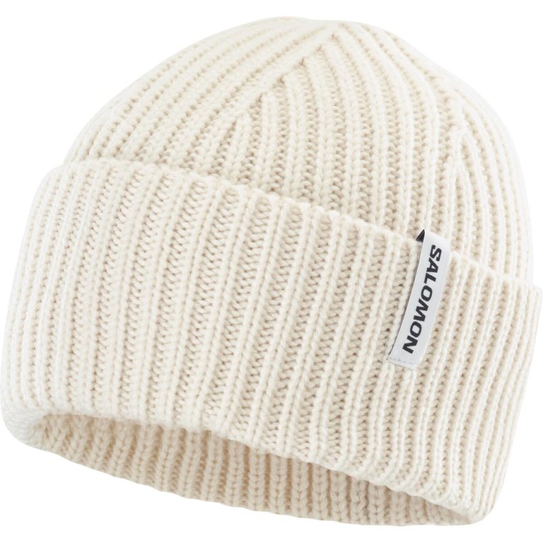 Шапка Salomon Snowbird Beanie - біла