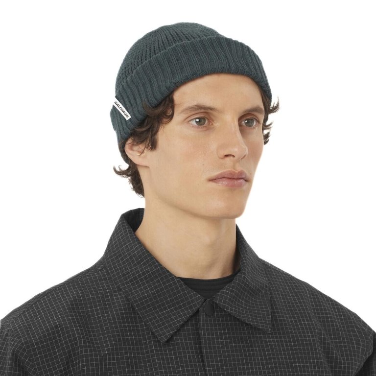 Шапка Salomon Docker Beanie - зелена