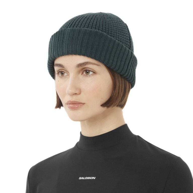 Шапка Salomon Docker Beanie - зелена