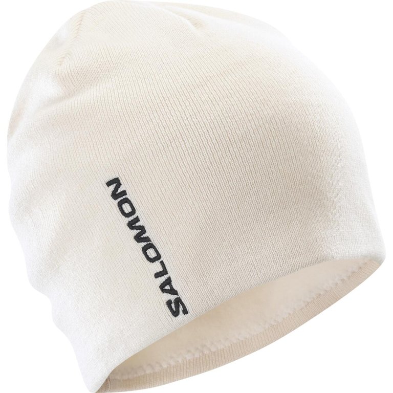 Шапка Salomon Graphic Beanie - біла