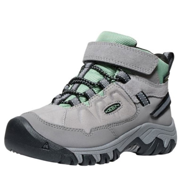 Взуття Keen Targhee IV Mid WP J - сіро/зелене