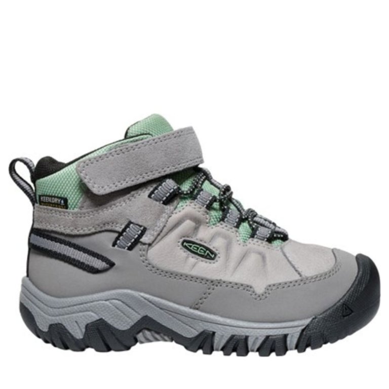 Взуття Keen Targhee IV Mid WP J - сіро/зелене