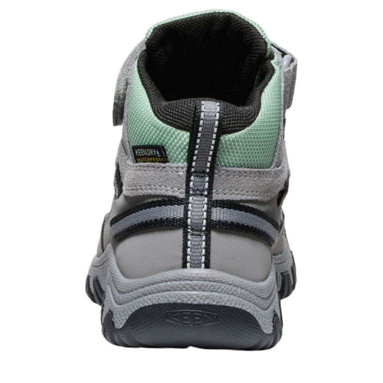Взуття Keen Targhee IV Mid WP J - сіро/зелене