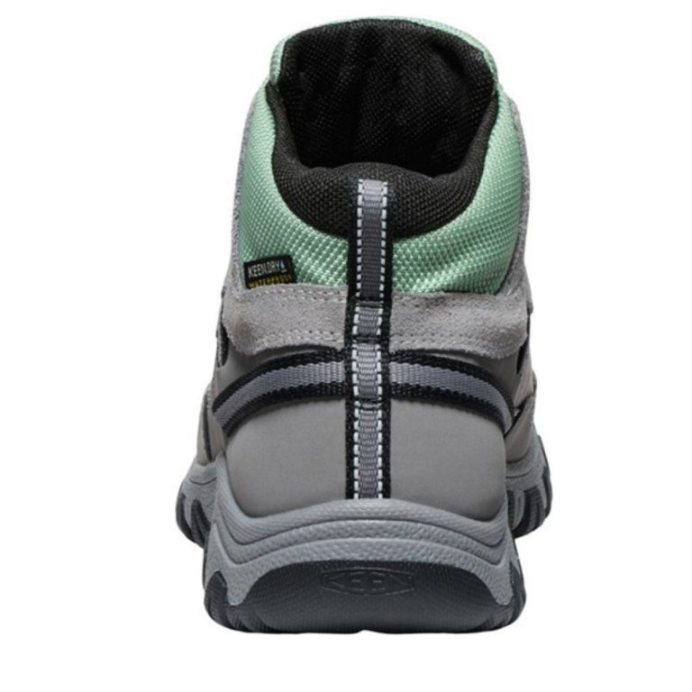Взуття Keen Targhee IV Mid WP J - сіро/зелене