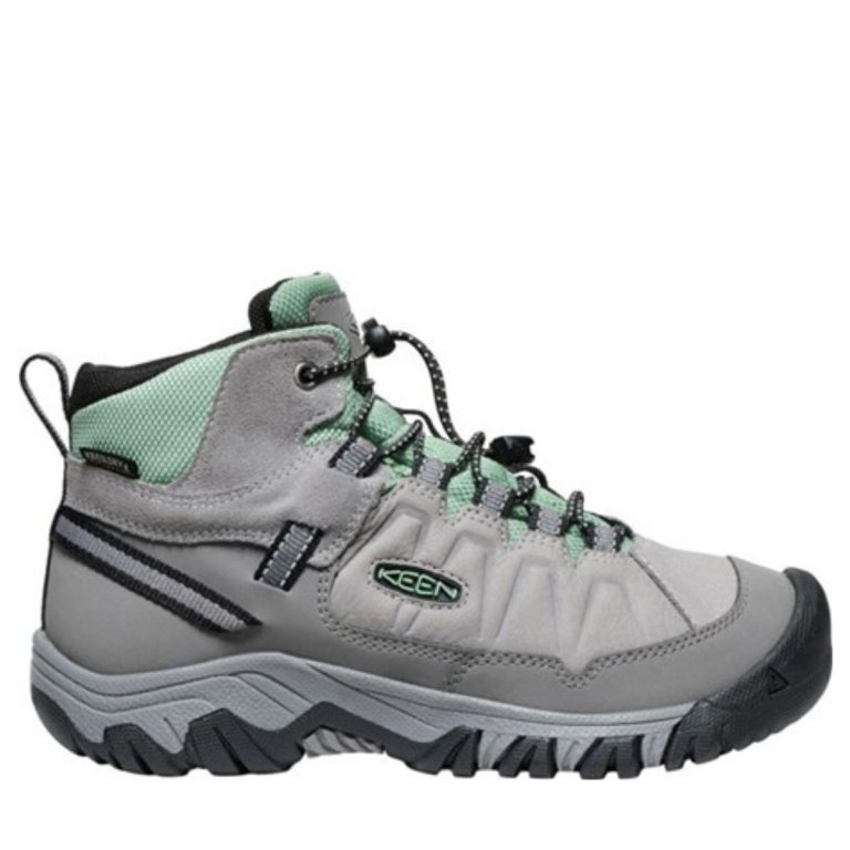Взуття Keen Targhee IV Mid WP J - сіро/зелене