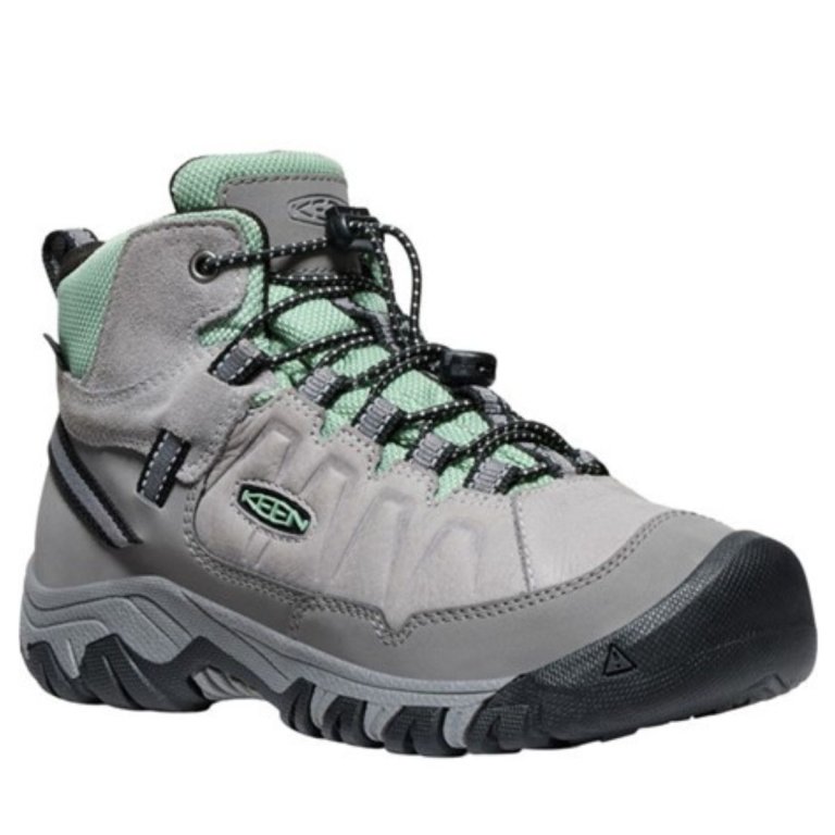 Взуття Keen Targhee IV Mid WP J - сіро/зелене