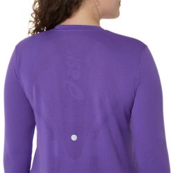 Футболка Asics Road Seamless LS Top W - фіолетова