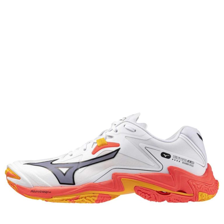 Кросівки Mizuno Wave Lightning Z8 - біло/помаранчеві