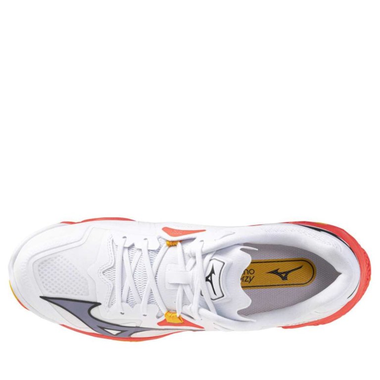 Кросівки Mizuno Wave Lightning Z8 - біло/помаранчеві