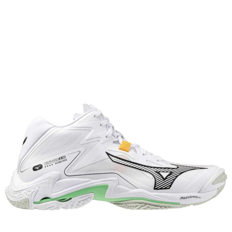 Кросівки Mizuno Wave Lightning Z8 Mid - біло/зелені