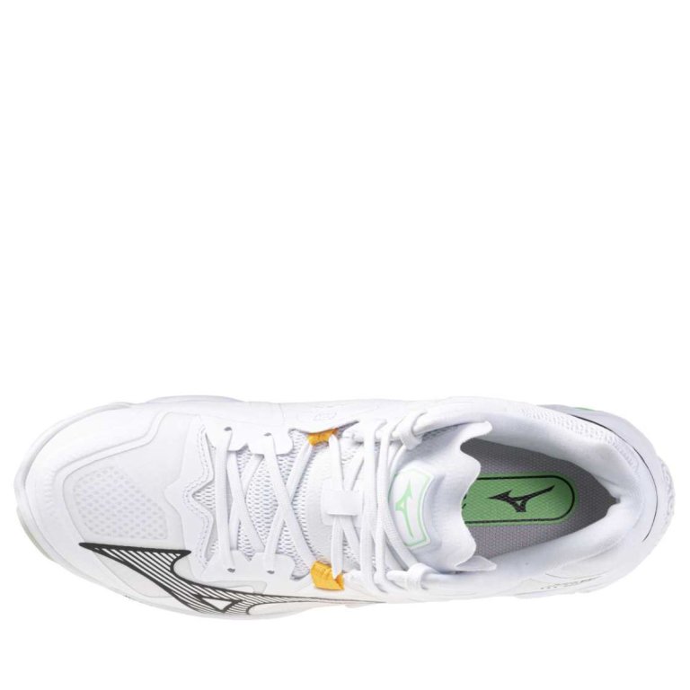 Кросівки Mizuno Wave Lightning Z8 Mid - біло/зелені