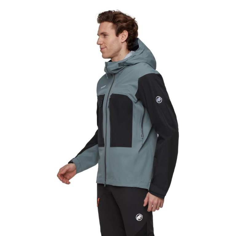 Куртка Mammut Taiss HS M - сіро/чорна