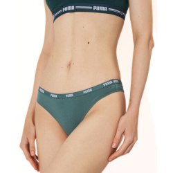 Стрінги Puma String 3 Pack W - темно-зелено/чорні