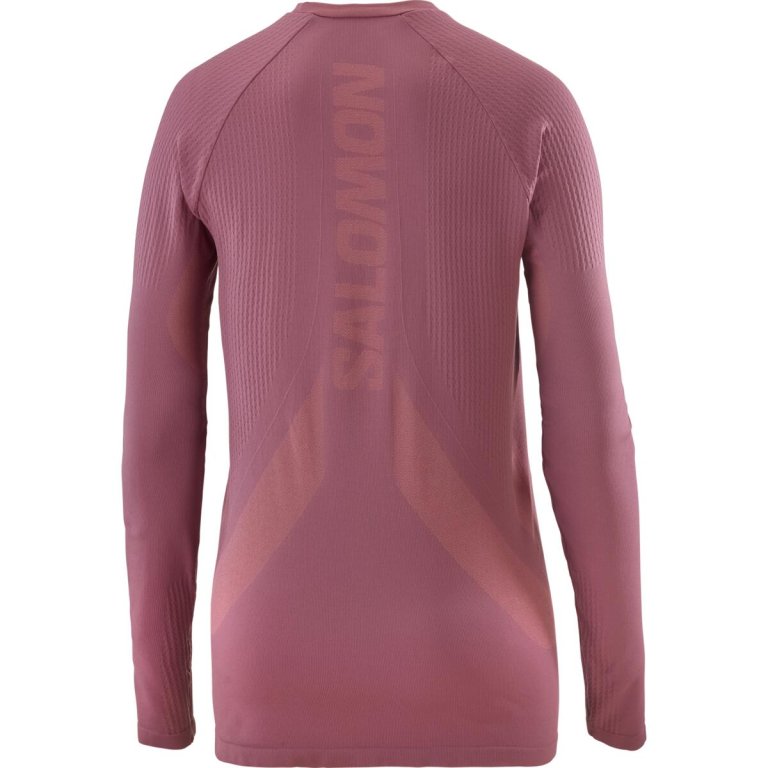 Футболка Salomon Sense Aero Seamless Tee W - рожева