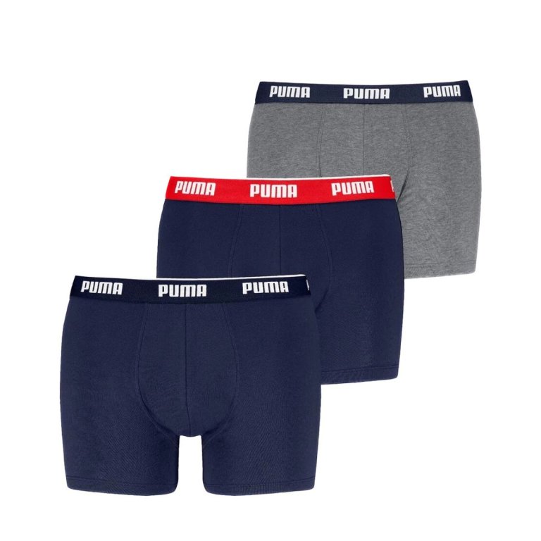 Труси Puma Everyday Boxer 3 Pack M - темно-сині