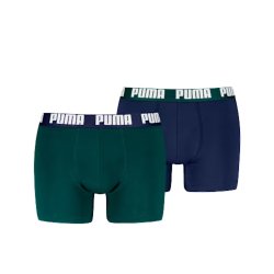Боксерки Puma Everyday Basic Boxer 2 Pack M - зеленьо/сині