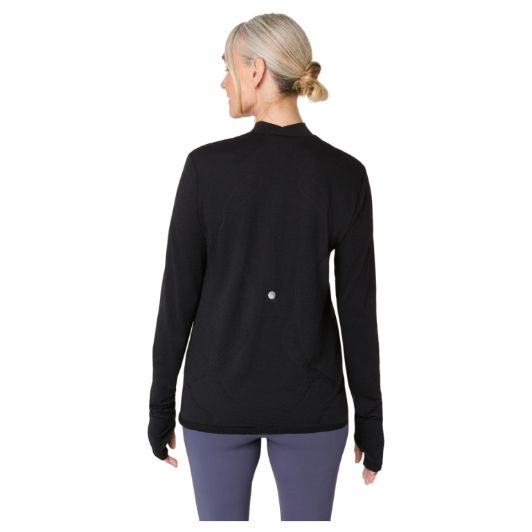 Tričko Asics Road Winter Seamless LS Top W - čierna