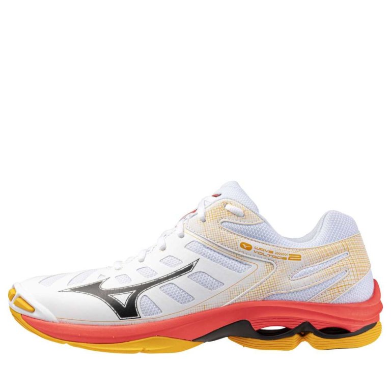 Кросівки Mizuno Wave Voltage 2 - біло/помаранчеві