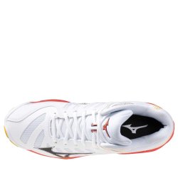 Кросівки Mizuno Wave Voltage 2 Mid - біло/помаранчеві