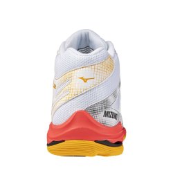 Кросівки Mizuno Wave Voltage 2 Mid - біло/помаранчеві