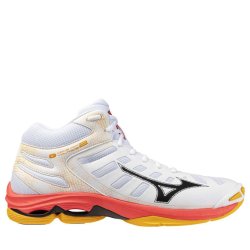 Кросівки Mizuno Wave Voltage 2 Mid - біло/помаранчеві