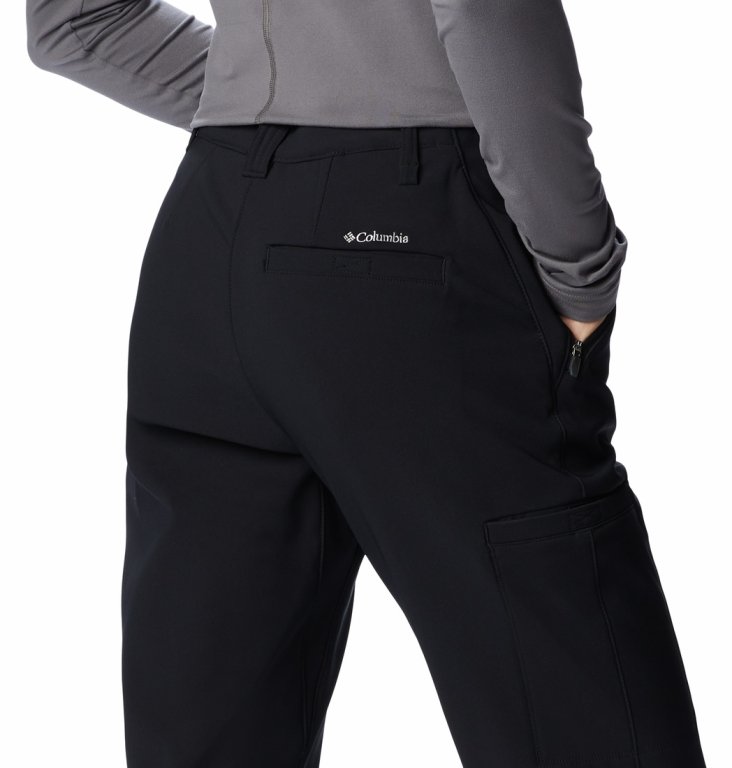 Штани Columbia Back Beauty™ Warm Softshell Pant W - чорні (стандартна довжина)