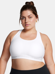 Бюстгальтер Under Armour Crossback Mid Bra &amp; Wmn White