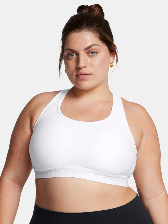 Бюстгальтер Under Armour Crossback Mid Bra &amp; Wmn White