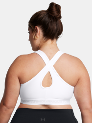Бюстгальтер Under Armour Crossback Mid Bra &amp; Wmn White