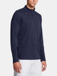 Triko Under Armour Tech Textured 1/2 Zip Man Blue
