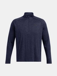 Triko Under Armour Tech Textured 1/2 Zip Man Blue