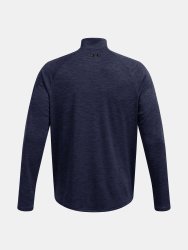 Triko Under Armour Tech Textured 1/2 Zip Man Blue