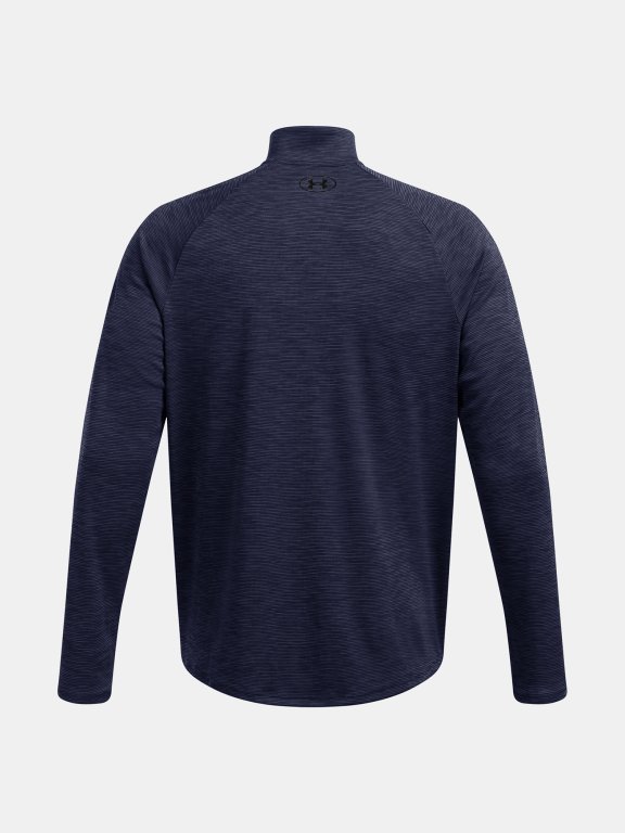 Triko Under Armour Tech Textured 1/2 Zip Man Blue