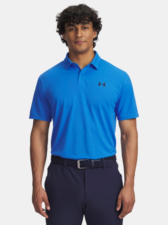 Футболка Under Armour T2G Pique Polo Man Blue