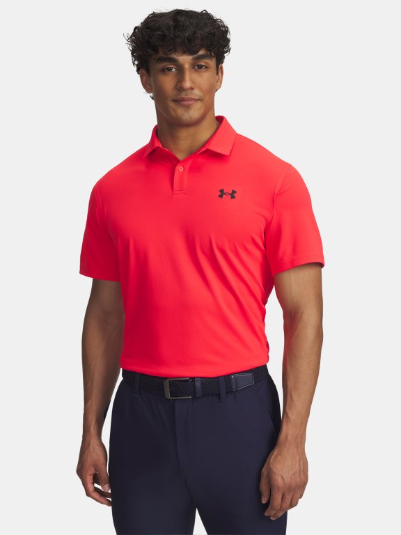 Футболка Under Armour T2G Pique Polo Man Red