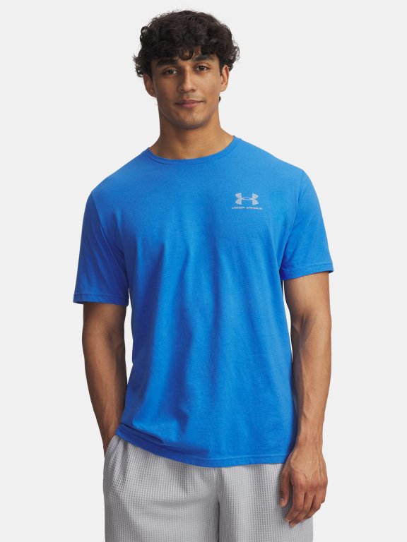 Футболка Under Armour Sportstyle LC SS синя