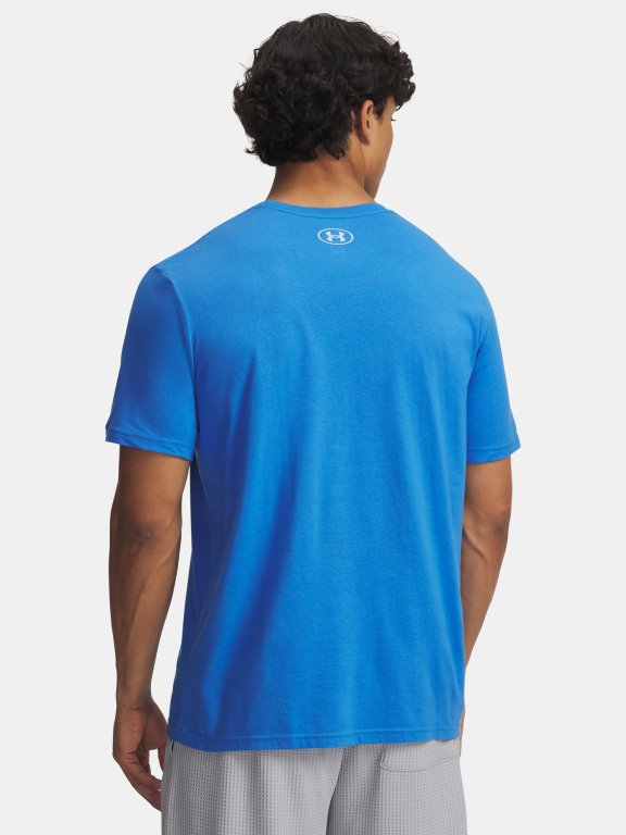 Футболка Under Armour Sportstyle LC SS синя