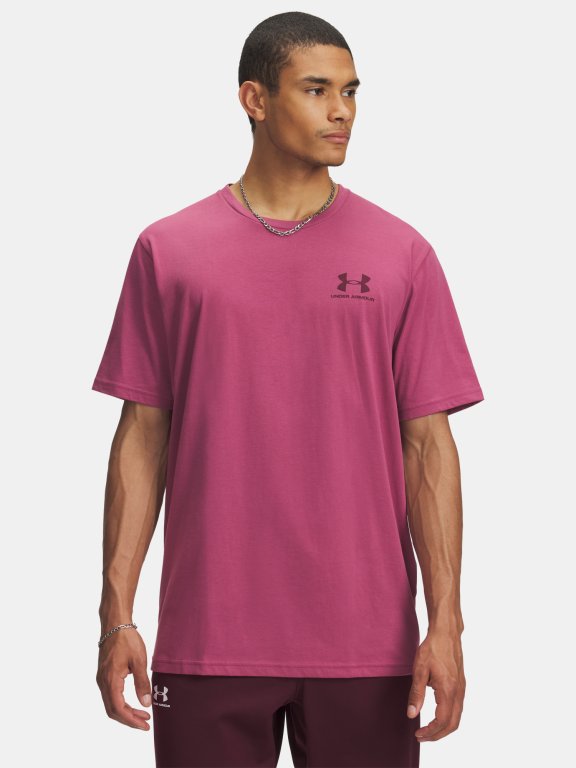 Футболка Under Armour Sportstyle LC SS рожева
